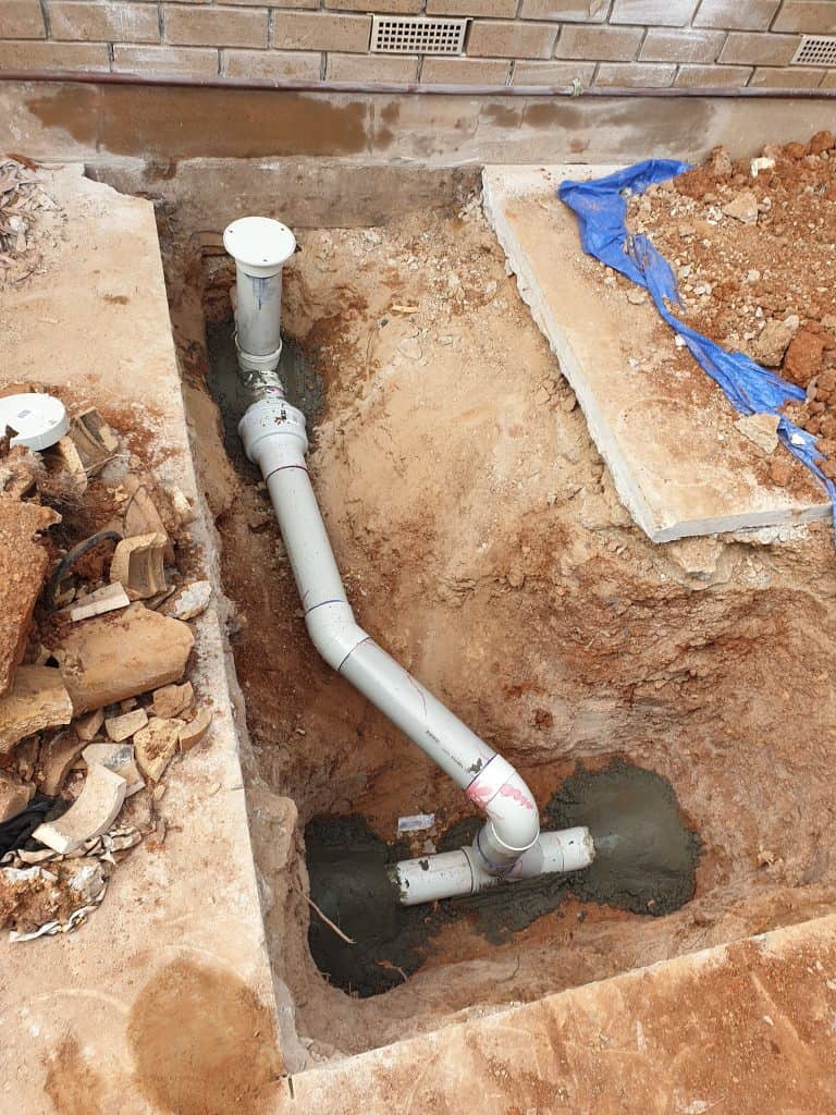 drain fix underground